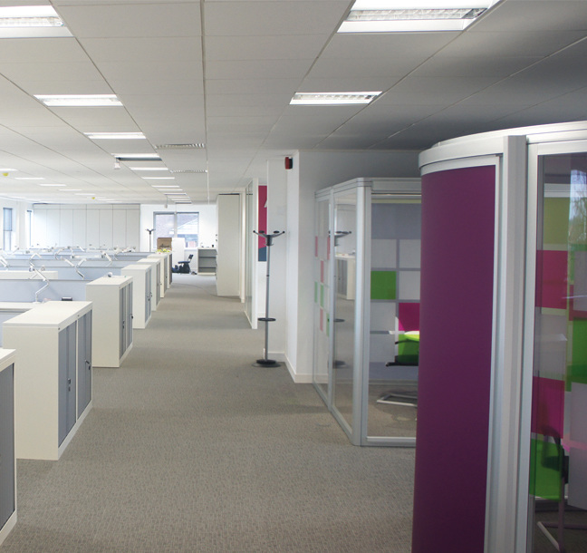 Principle provide office interiors for Atkins