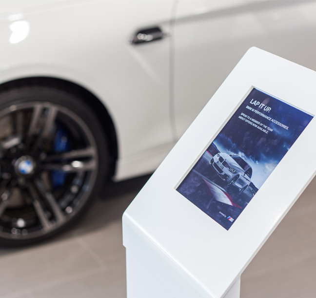 Digitally Enhanced Showrooms Implemented by Principle for BMW Digitally Enhanced Showrooms Implemented by Principle for BMW